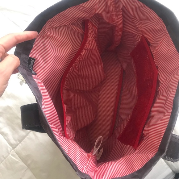 Herschel Tote - Black/Gray Checkered - Picture 4 of 8